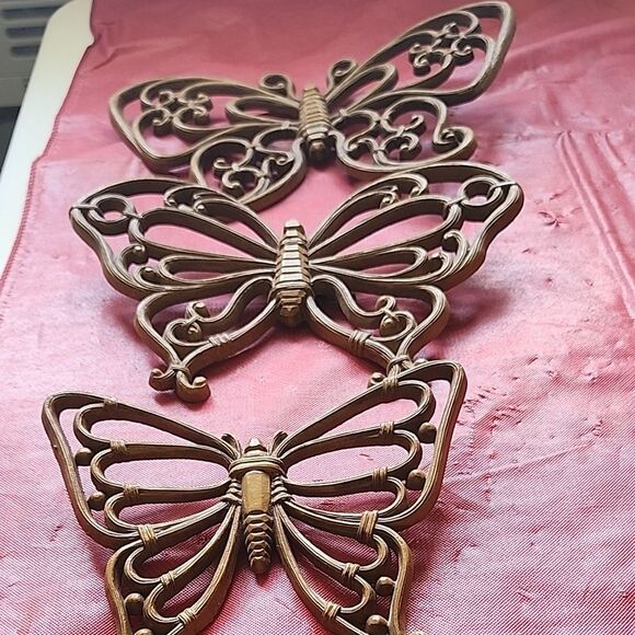 Decorative Butterfly Wall Art Set - Picture 1 of 8